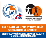 Člen asociace poskytovatelů sociálních služeb v ČR